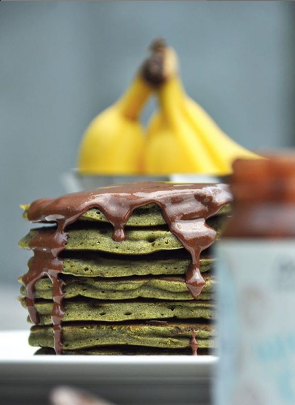 Hot Cakes de Matcha