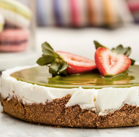 Cheesecake de Matcha