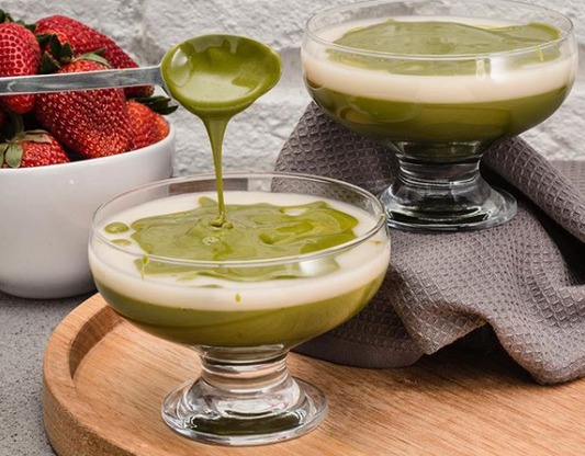 Gelatina Matcha