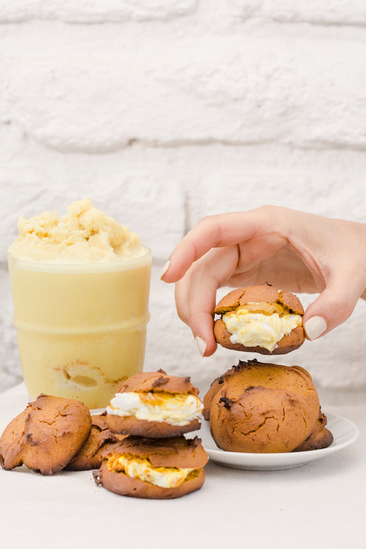 Pumpkin Golden Milk Cookies
