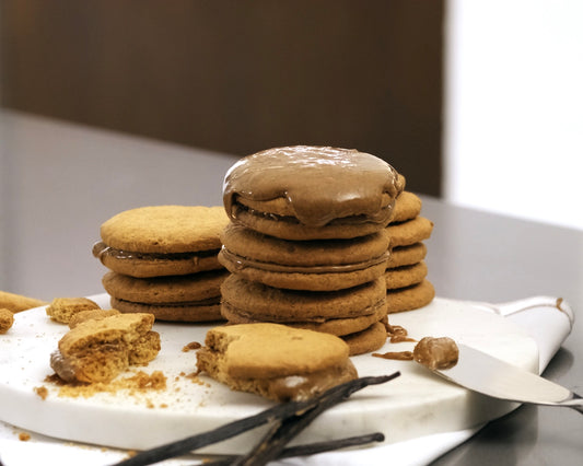 Prepara Galletas Rellenas de Trufa de Miel by Sarai´s Superfood