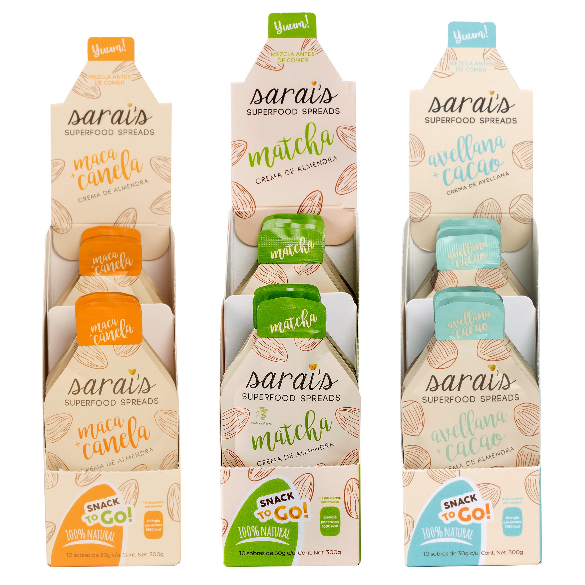 Caja De Sachets Matcha 15G