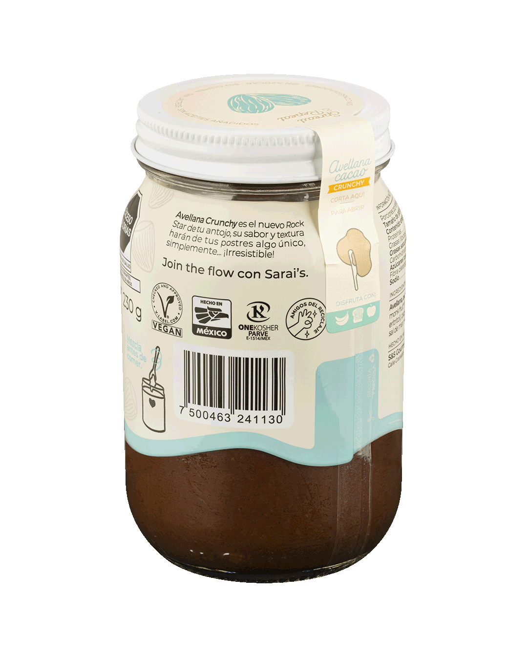 Crema de Avellana Cacao Crunchy 230 g