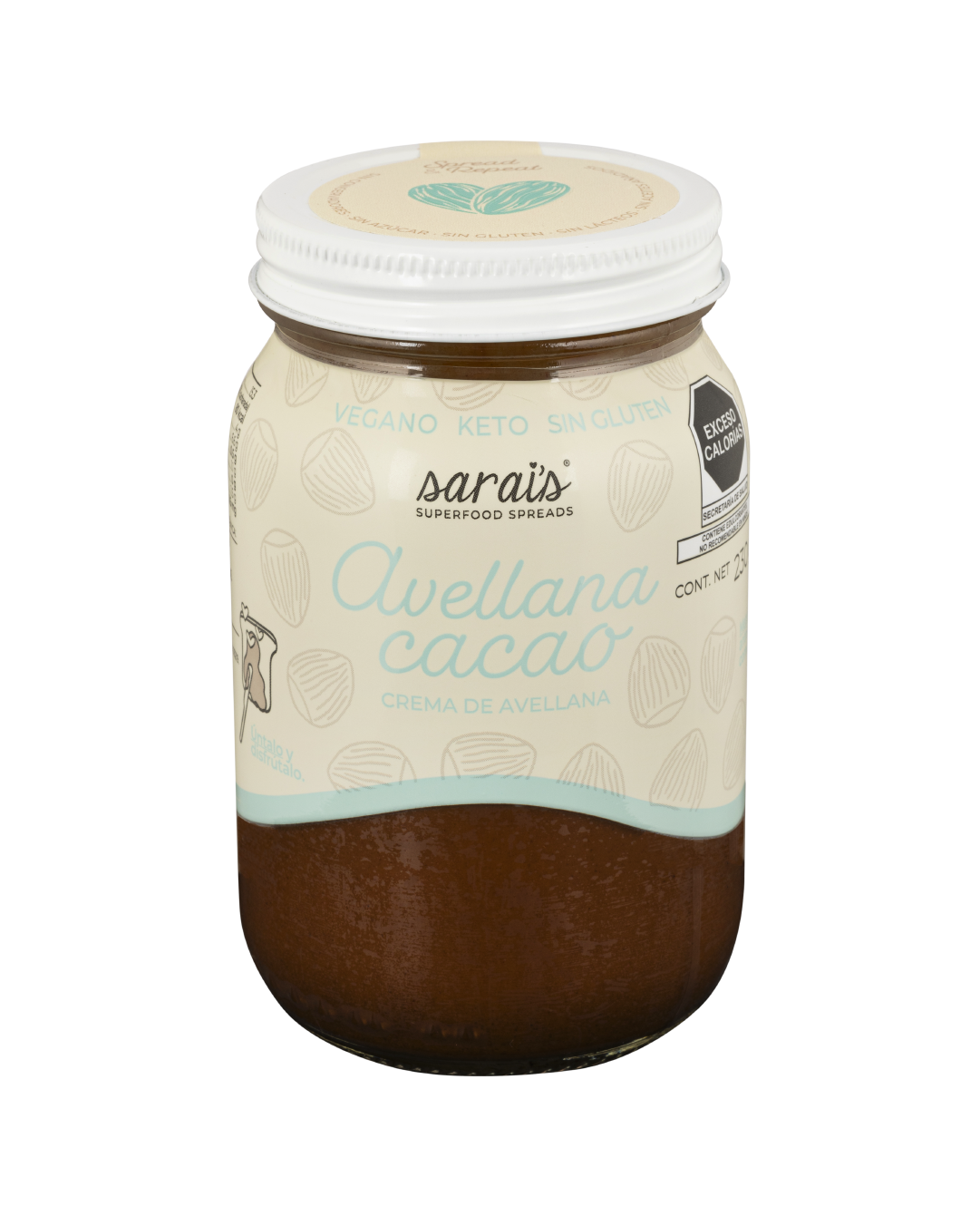Crema de Avellana con Cacao 230 g