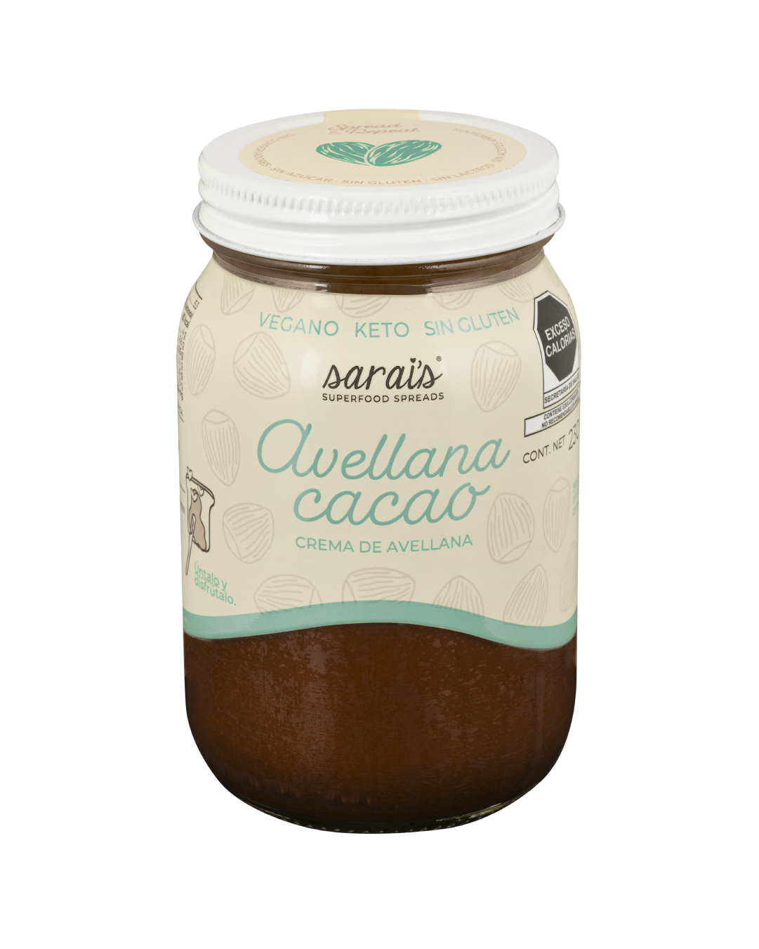 Crema de Avellana con Cacao 230 g