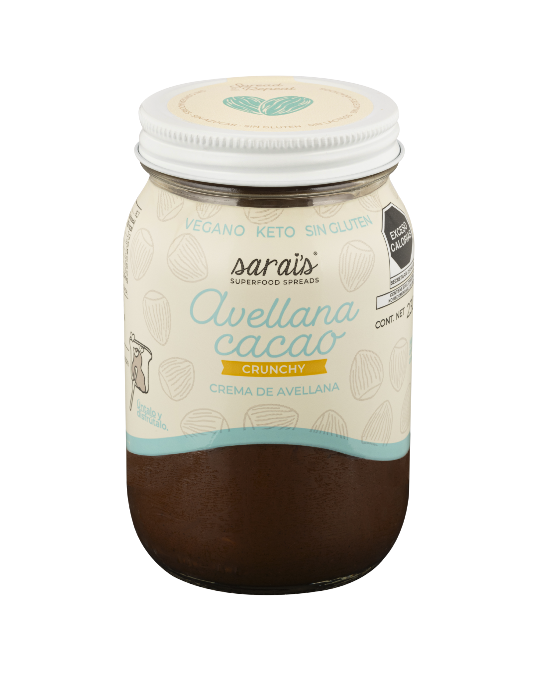Crema de Avellana Cacao Crunchy 230 g
