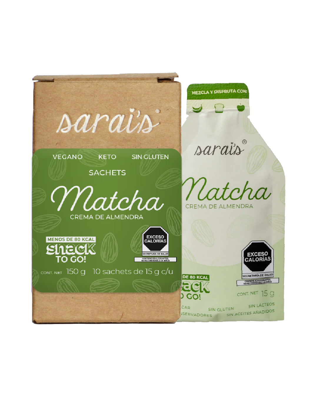 Caja de Sachets Matcha 15g