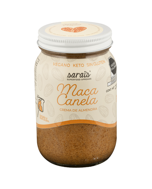 Crema de Almendra Maca y Canela