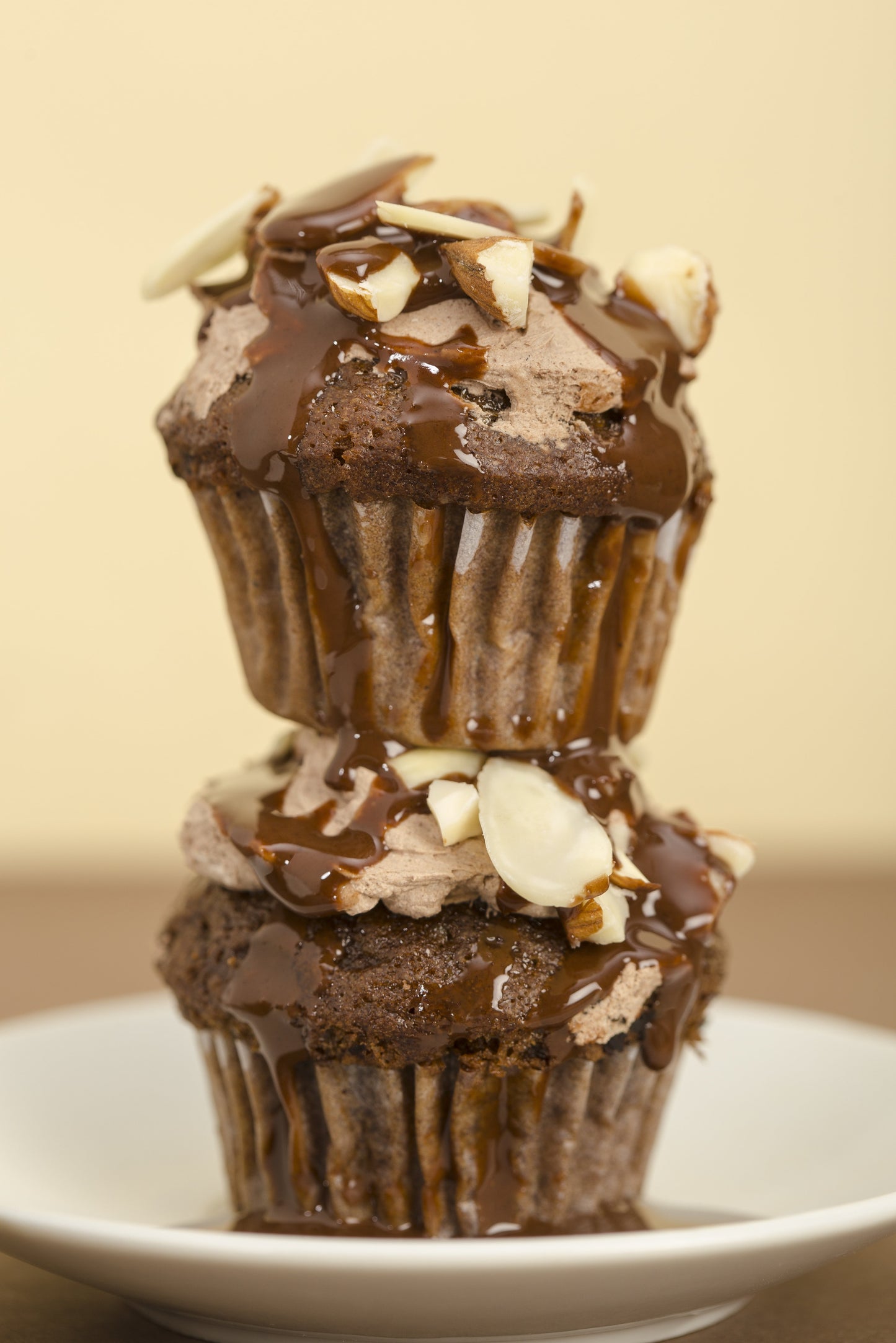 Muffin de crema de avellana con Cacao