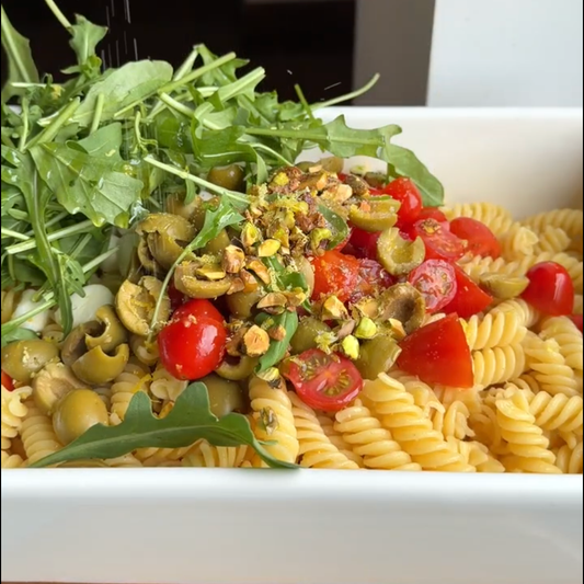 Ensalada de Pasta con Trufa Miel