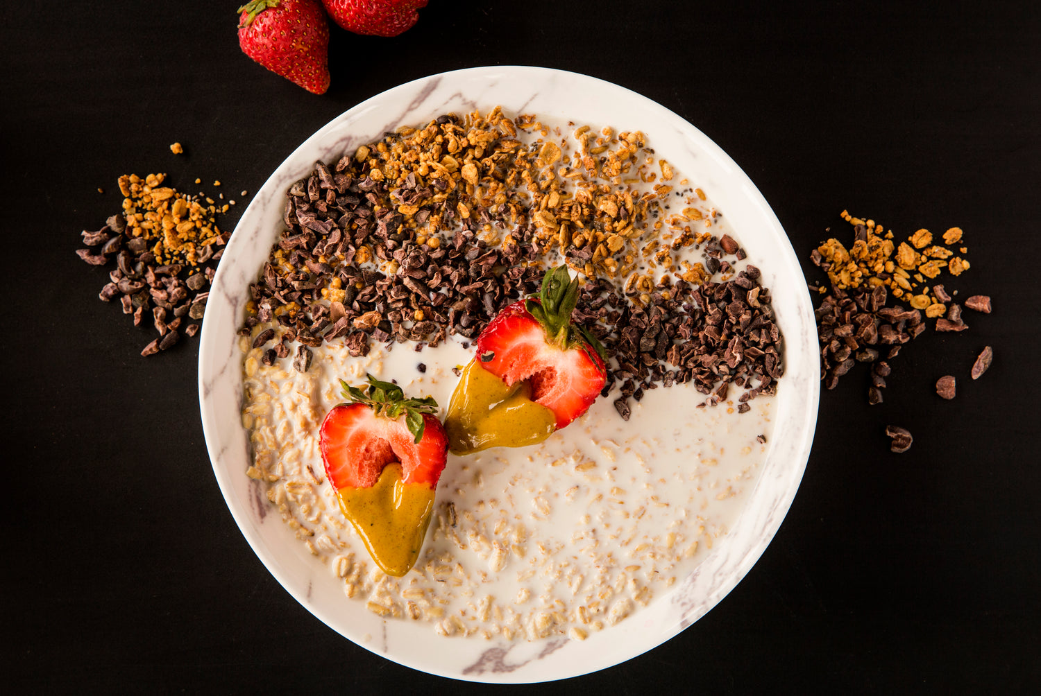 Crema de Almendra Maca y Canela con cereal