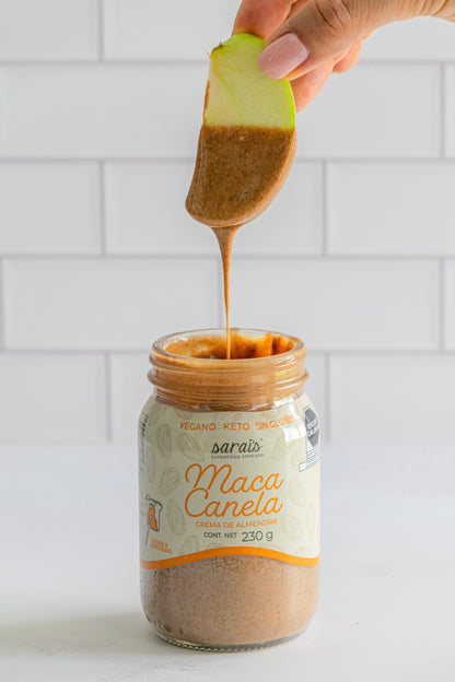 Crema de Almendra Maca y Canela