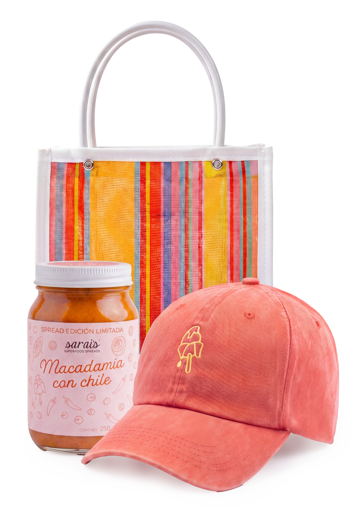 Kit Macadamia con Chile + Gorra 10 años
