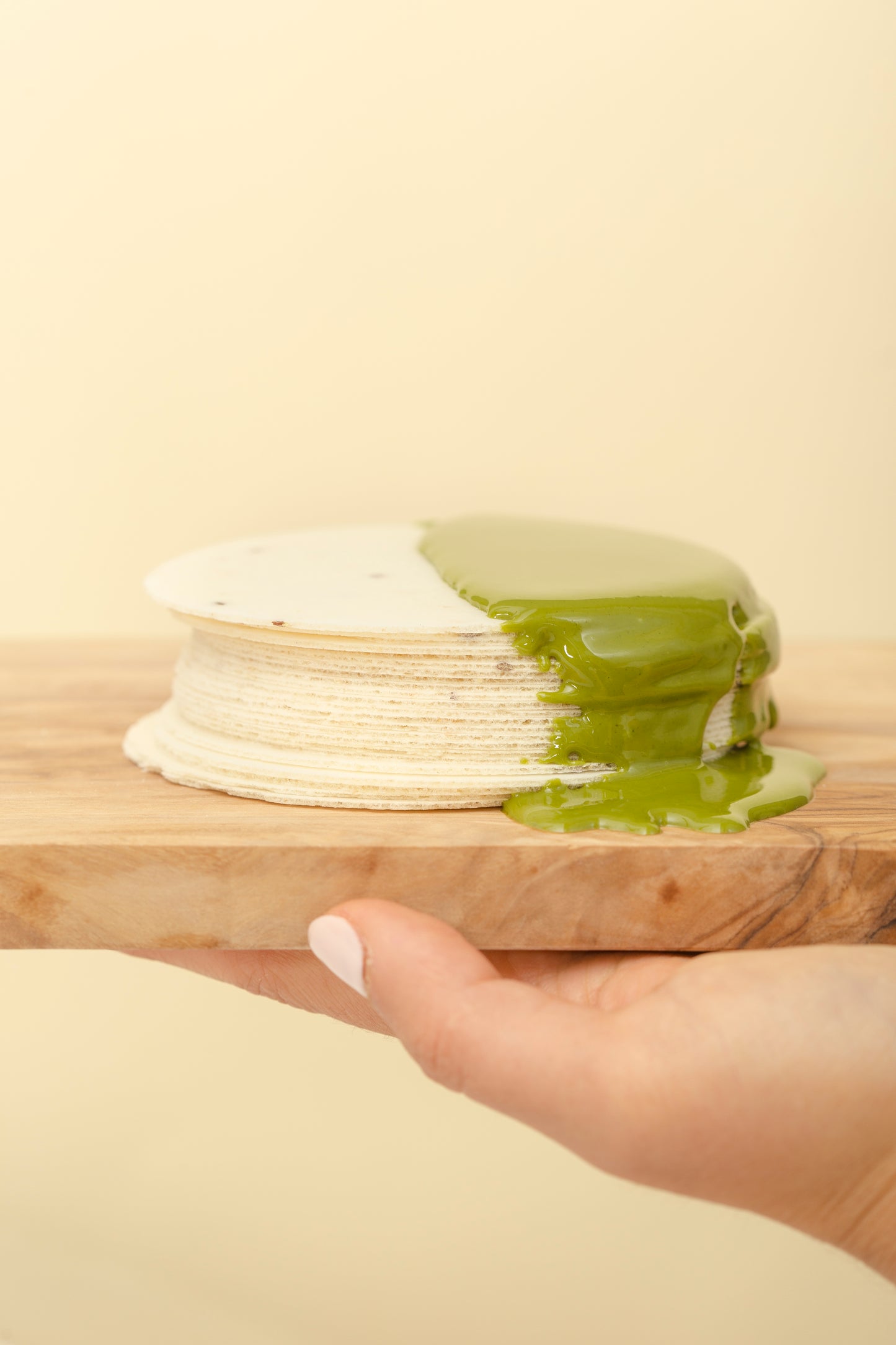 Sachet Crema de Almendra con Matcha 15g