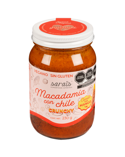Crema de Macadamia con Chile 230 g