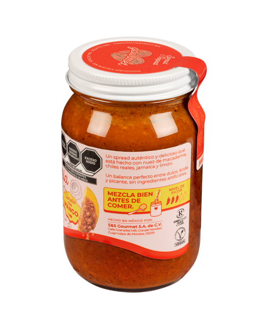Crema de Macadamia con Chile 230 g