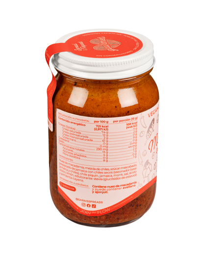 Crema de Macadamia con Chile 230 g