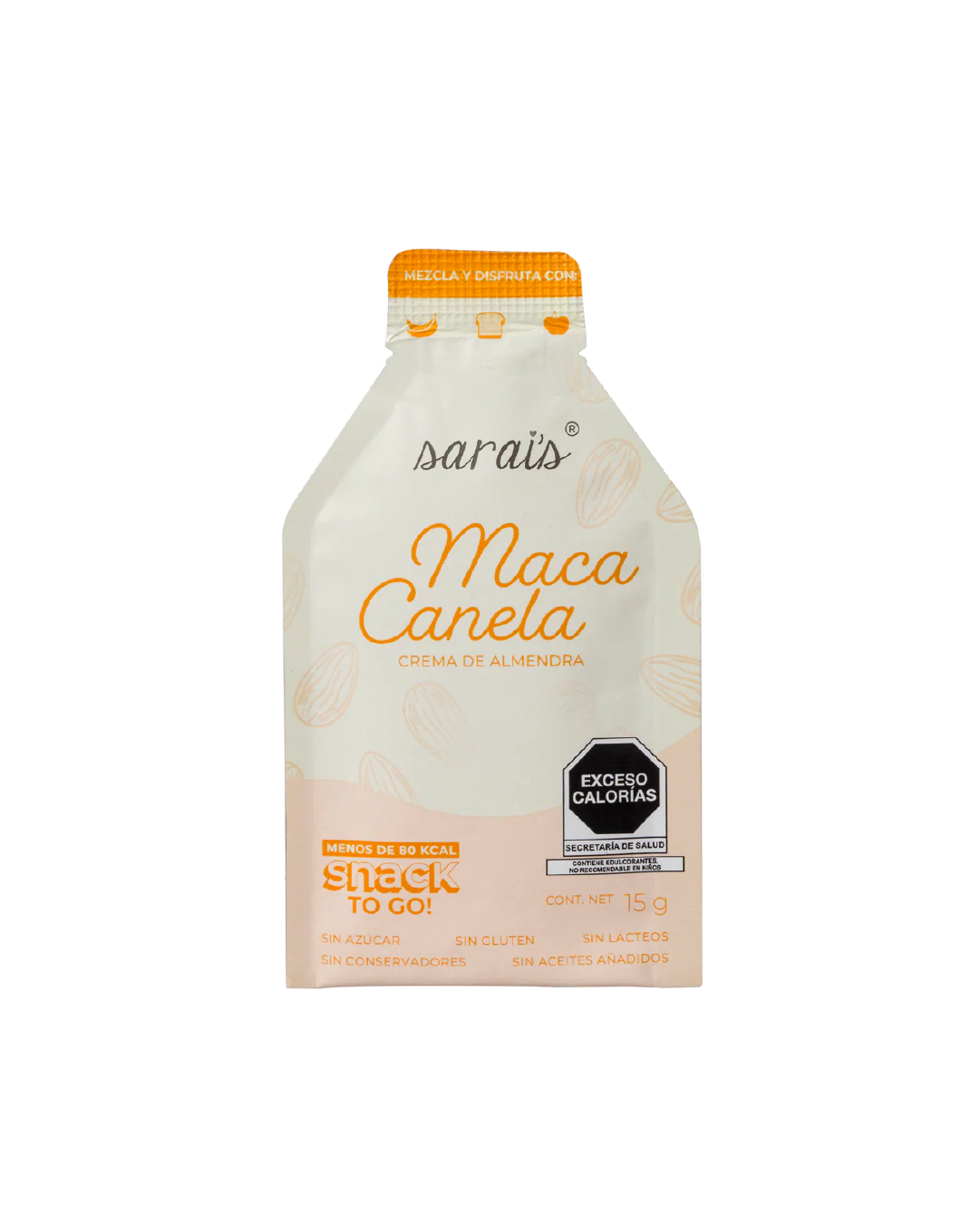 Caja de Sachets Maca Canela (10 sobres de 15 g)