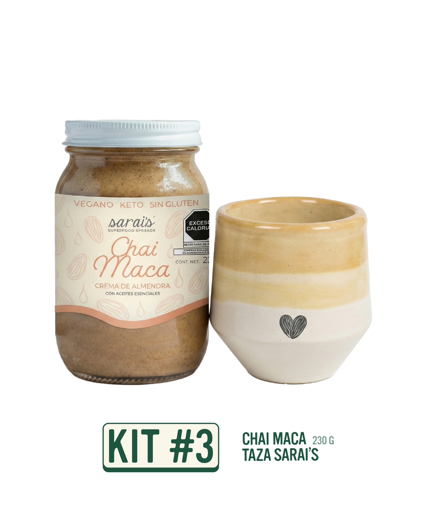 Kit Navideño – Chai Maca + Taza
