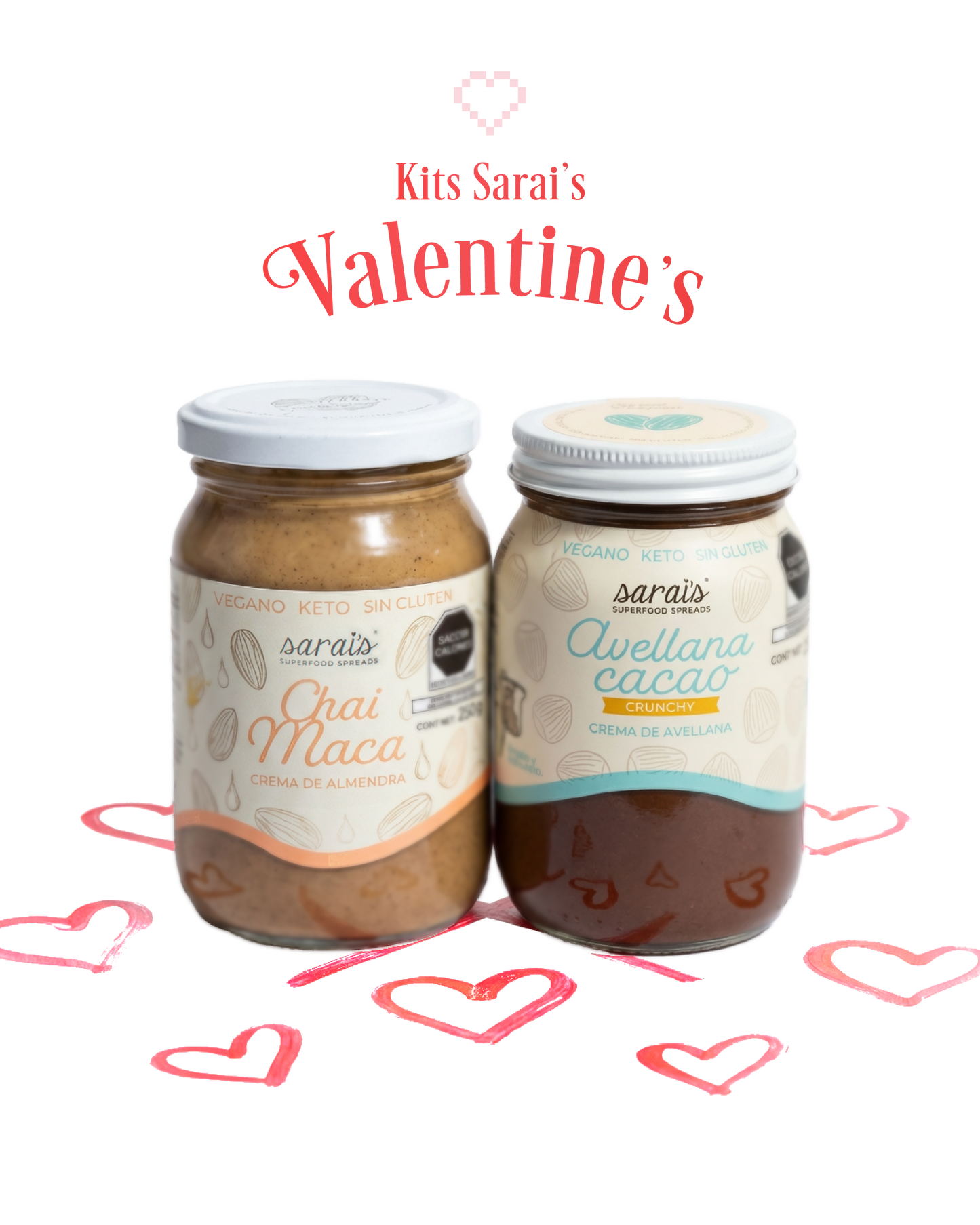 Kit Valentine's – Chai Maca + Avellana Cacao Crunchy