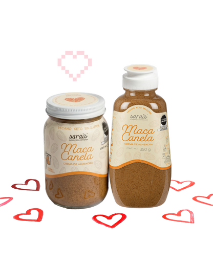 Kit Valentine's – Frasco + Mamila 350 g Maca Canela