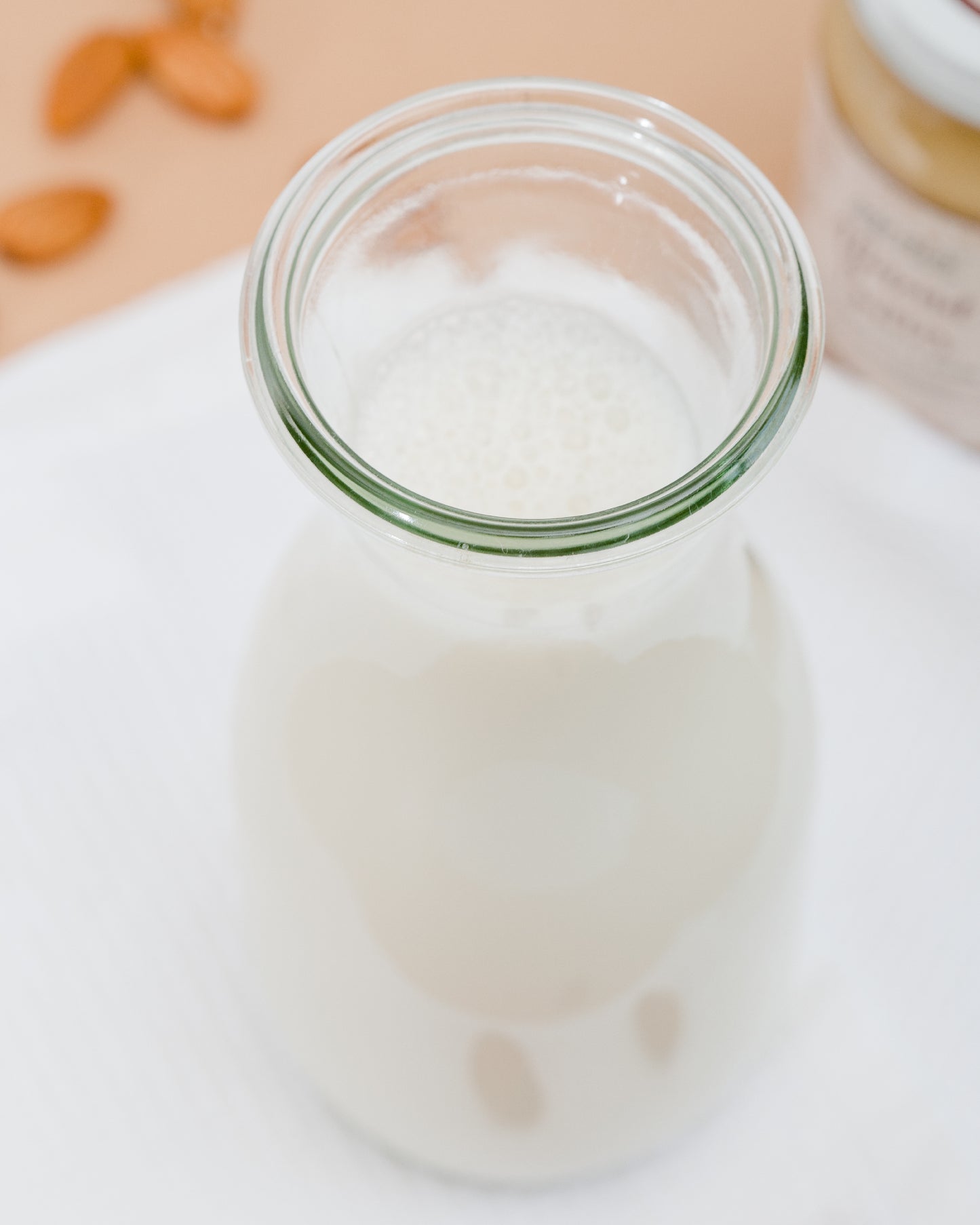 Base de Leche de Almendra y Crema de Almendra