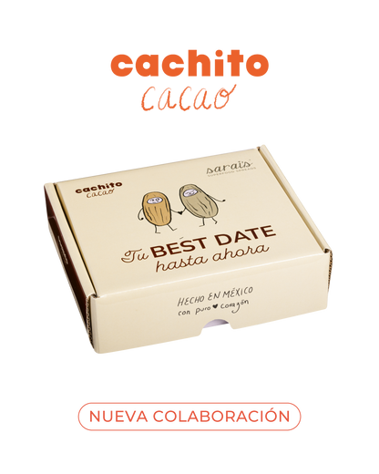 Dátiles con chocolate rellenos de Sarai's