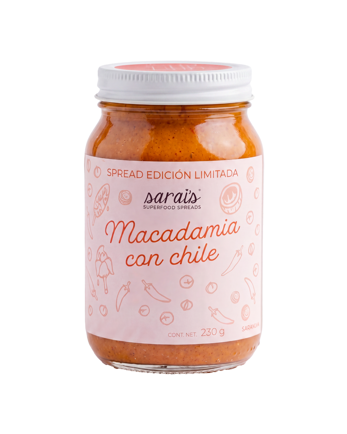 Kit Macadamia con Chile + Gorra 10 años