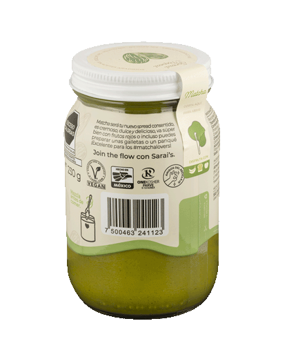 Crema de Almendra con Matcha 230 g