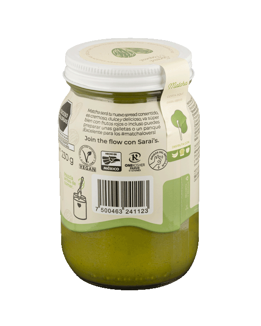 Crema de Almendra con Matcha 230 g