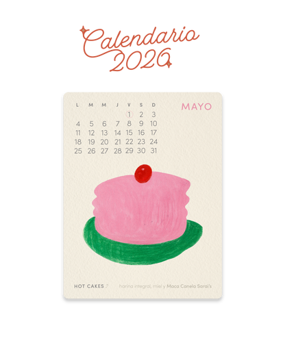 Calendario Sarai's 2026