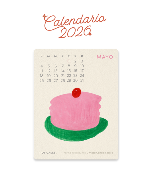 Calendario Sarai's 2026