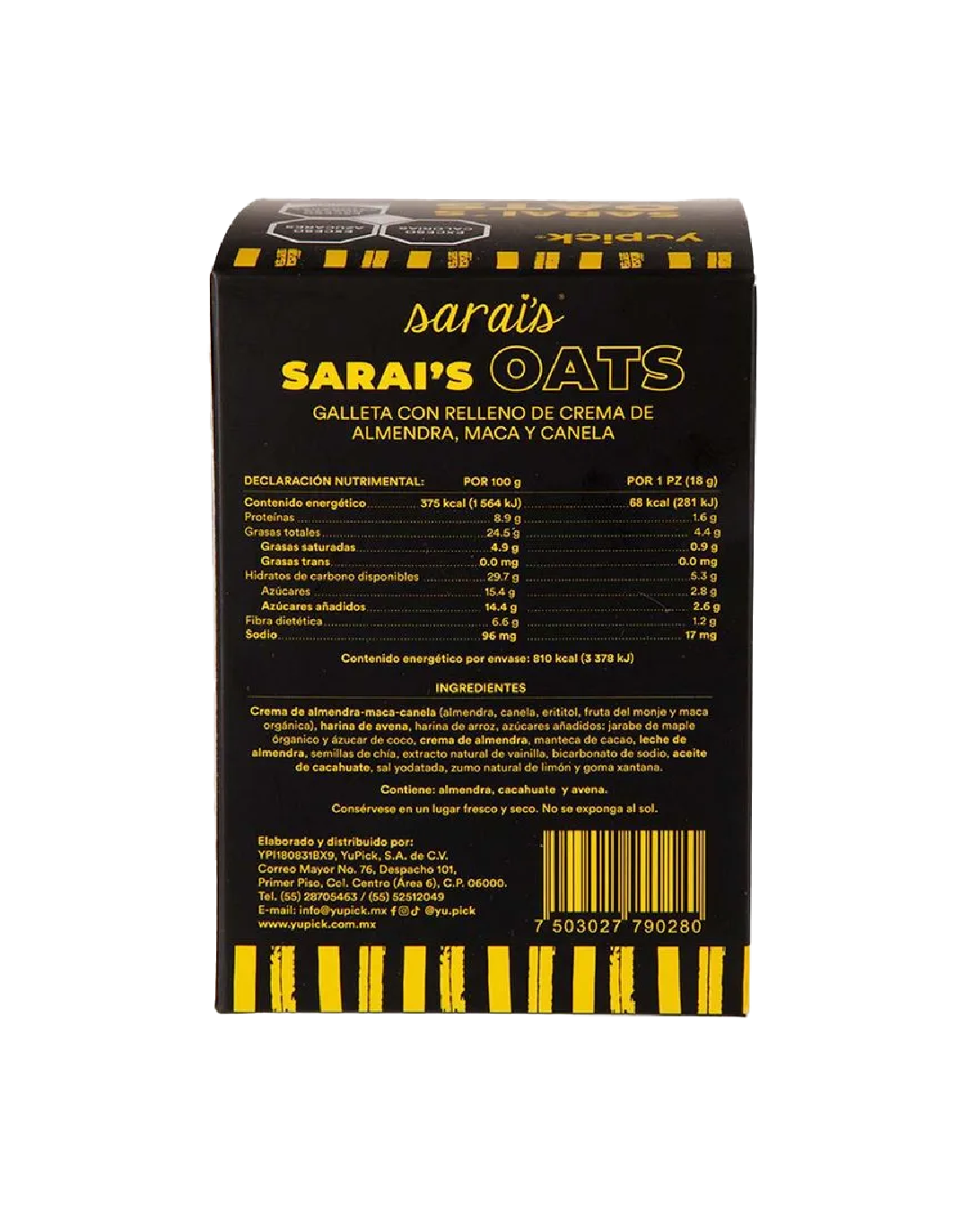 Galletas Sarais OATS