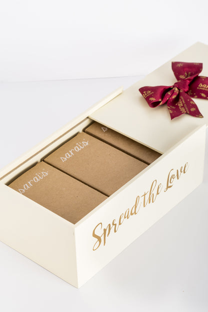 Caja de Sachets 30g con 3 Sabores Diferentes y  18 sobres